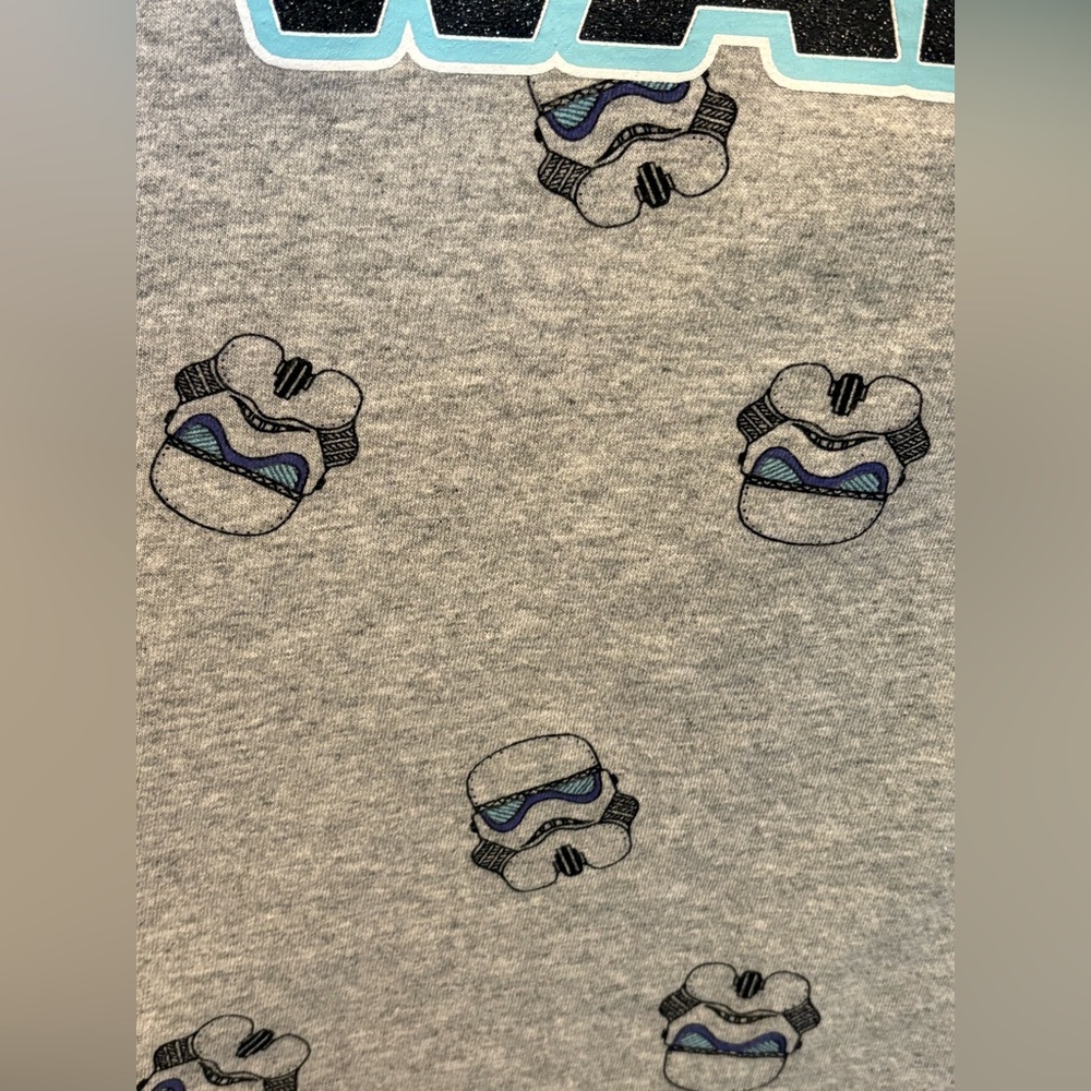 Women’s Disney Star Wars T-shirt Short Sleeve Top Storm Trooper Cotton Tee 2XL - Picture 4 of 11